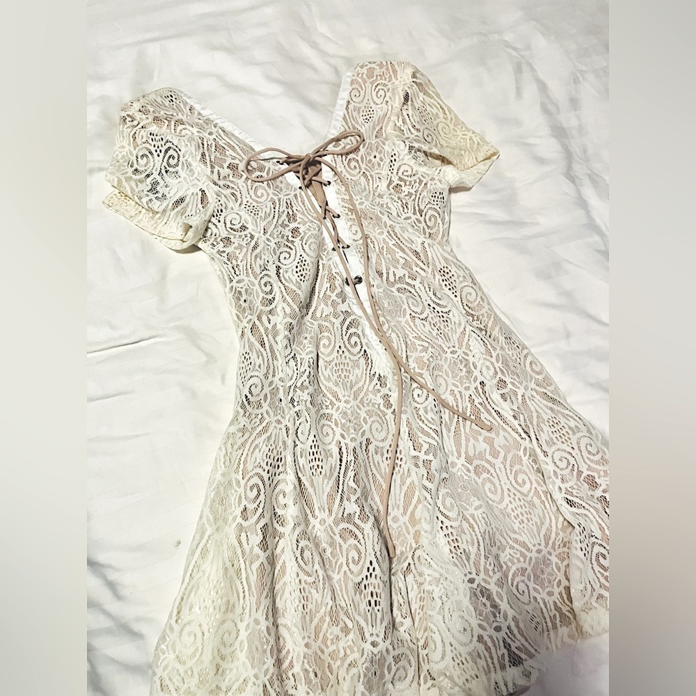 Lace Bohemian Romper